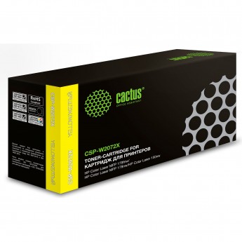 Лазерный картридж CACTUS CSP-W2072X (HP 117X) для HP Color Laser 150a, 150nw, 178nw MFP, 179fnw MFP, желтый, 1 300 стр. Лазерный картридж CACTUS CSP-W2072X (HP 117X) для HP Color Laser 150a, 150nw, 178nw MFP, 179fnw MFP, желтый, 1 300 стр.