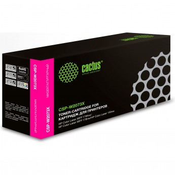 Лазерный картридж CACTUS CSP-W2073X (HP 117X) для HP Color Laser 150a, 150nw, 178nw MFP, 179fnw MFP, пурпурный, 1 300 стр. Лазерный картридж CACTUS CSP-W2073X (HP 117X) для HP Color Laser 150a, 150nw, 178nw MFP, 179fnw MFP, пурпурный, 1 300 стр.