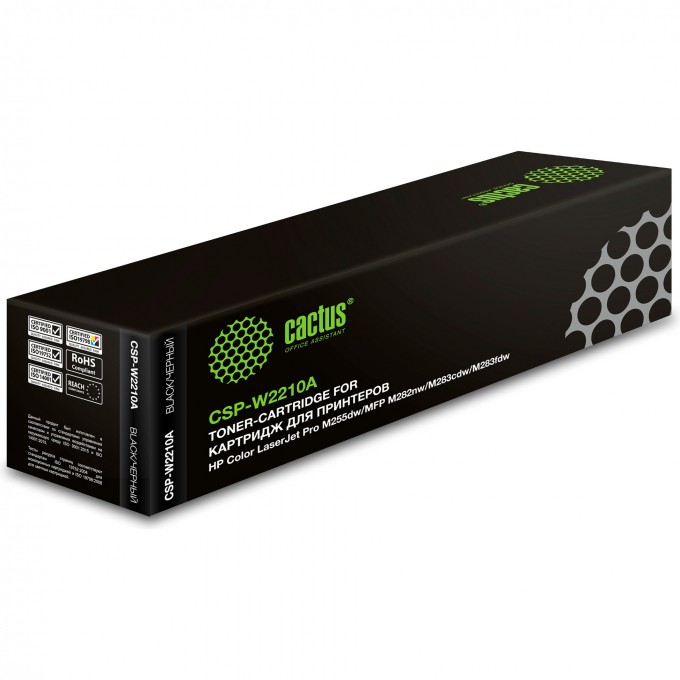 Лазерный картридж CACTUS (HP 207A) для HP M255, MFP M282, M283, черный, 1 350 стр. CSP-W2210A Лазерный картридж CACTUS (HP 207A) для HP M255, MFP M282, M283, черный, 1 350 стр. CSP-W2210A