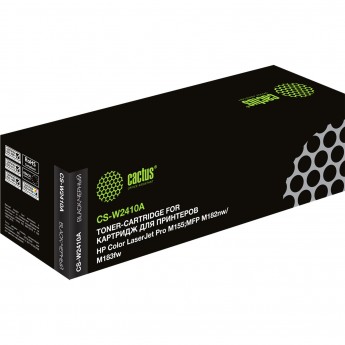 Лазерный картридж CACTUS CS-W2410A (HP 216A) для HP Color LaserJet Pro M155;MFP M182nw, M183fw, черный, 1 050 стр. Лазерный картридж CACTUS CS-W2410A (HP 216A) для HP Color LaserJet Pro M155;MFP M182nw, M183fw, черный, 1 050 стр.
