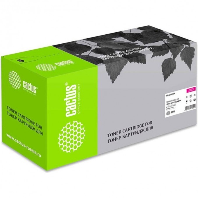 Лазерный Картридж CACTUS (HP 311A) для HP Color LaserJet 3700, 3700d, 3700dn, 3700dtn, 3700n, пурпурный, 6 000 стр. CS-Q2683AV