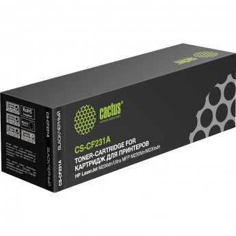 Лазерный картридж CACTUS CS-CF231A (HP 31A) для HP LaserJet M206dn, Ultra MFP M230fdn, M230sdn, черный, 5 000 стр. Лазерный картридж CACTUS CS-CF231A (HP 31A) для HP LaserJet M206dn, Ultra MFP M230fdn, M230sdn, черный, 5 000 стр.
