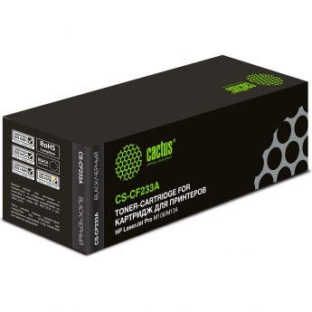 Лазерный картридж CACTUS CS-CF233A (HP 33A) для HP LaserJet M106 UltrA (HP G3Q39A), M134a Ultra MFP (G3Q66A), M134fn Ultra MFP (G3Q67A), черный, 2 300 стр. Лазерный картридж CACTUS CS-CF233A (HP 33A) для HP LaserJet M106 UltrA (HP G3Q39A), M134a Ultra MFP (G3Q66A), M134fn Ultra MFP (G3Q67A), черный, 2 300 стр.