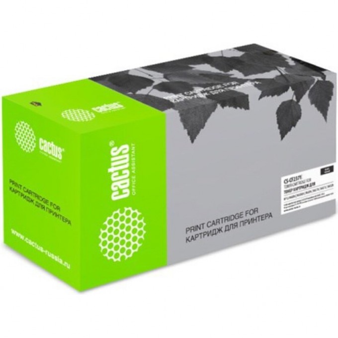 Лазерный картридж CACTUS (HP 37Y) для HP LaserJet M608n, M608dn, M609x, M631h, M631z, M632h, черный, 41 000 стр. CS-CF237Y Лазерный картридж CACTUS (HP 37Y) для HP LaserJet M608n, M608dn, M609x, M631h, M631z, M632h, черный, 41 000 стр. CS-CF237Y