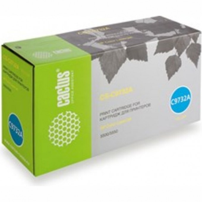 Лазерный картридж CACTUS (HP 645A) для HP Color LaserJet 5500, 5500DN, 5500DTN, 5500HDN, 5500TDN, 5500N, 5550, 5550DN, 5550DTN, 5550HDN, 5550N, желтый, 12 000 стр. CS-C9732AR Лазерный картридж CACTUS (HP 645A) для HP Color LaserJet 5500, 5500DN, 5500DTN, 5500HDN, 5500TDN, 5500N, 5550, 5550DN, 5550DTN, 5550HDN, 5550N, желтый, 12 000 стр. CS-C9732AR