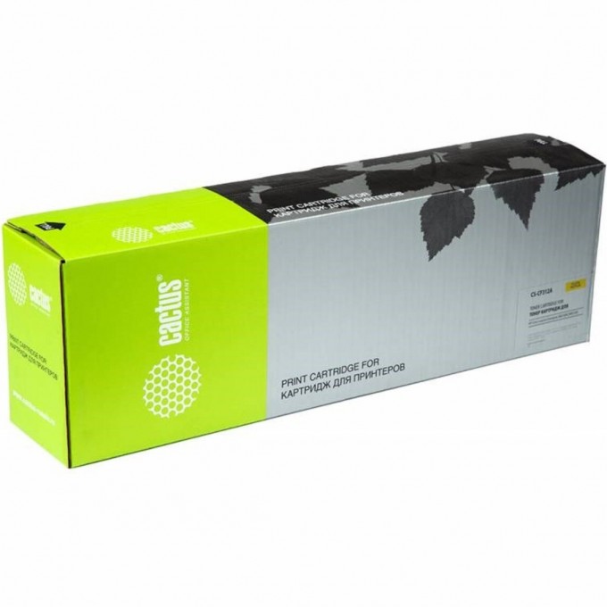 Лазерный картридж CACTUS (HP 826A) для HP Color LaserJet M855 Enterprise, M855dn (A2W77A), M855xh (A2W78A), M855x+ (A2W79A), M855x+ NFC Enterprise, желтый, 31 500 стр. CS-CF312A Лазерный картридж CACTUS (HP 826A) для HP Color LaserJet M855 Enterprise, M855dn (A2W77A), M855xh (A2W78A), M855x+ (A2W79A), M855x+ NFC Enterprise, желтый, 31 500 стр. CS-CF312A