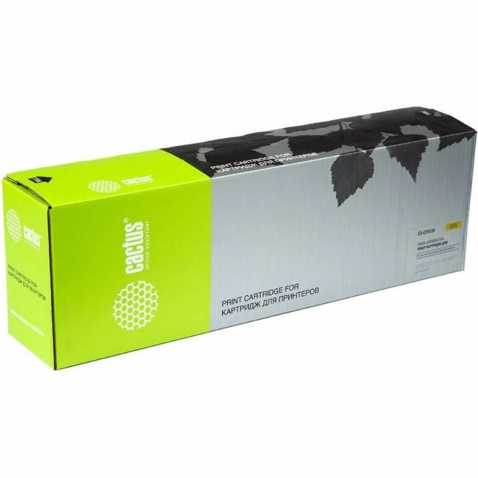 Лазерный картридж CACTUS (HP 826A) для HP Color LaserJet M855 Enterprise, M855dn, M855xh, M855x, желтый, 31 500 стр. CS-CF312AR Лазерный картридж CACTUS (HP 826A) для HP Color LaserJet M855 Enterprise, M855dn, M855xh, M855x, желтый, 31 500 стр. CS-CF312AR