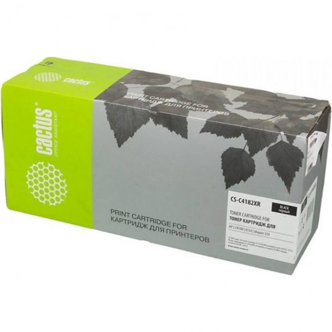 Лазерный картридж CACTUS (HP 82X) для HP LaserJet 8100, 8100dn, 8100 MFP, 8100n, 8150, 8150dn, 8150hn, 8150 MFP, 8150n, Mopier 320, черный, увеличенной емкости, 20 000 стр. CS-C4182XR Лазерный картридж CACTUS (HP 82X) для HP LaserJet 8100, 8100dn, 8100 MFP, 8100n, 8150, 8150dn, 8150hn, 8150 MFP, 8150n, Mopier 320, черный, увеличенной емкости, 20 000 стр. CS-C4182XR