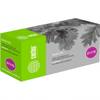 Лазерный картридж CACTUS CS-D117S (MLT-D117S) для Samsung SCX4650, 4650n, 4655, 4655f, 4655fn, черный, 2 500 стр. Лазерный картридж CACTUS CS-D117S (MLT-D117S) для Samsung SCX4650, 4650n, 4655, 4655f, 4655fn, черный, 2 500 стр.