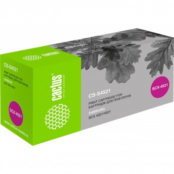 Лазерный картридж CACTUS CS-S4521 (SCX-4521D3) для Samsung SCX4321, 4521, 4521f, 4521fg, черный, 3 000 стр. Лазерный картридж CACTUS CS-S4521 (SCX-4521D3) для Samsung SCX4321, 4521, 4521f, 4521fg, черный, 3 000 стр.