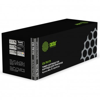 Лазерный картридж CACTUS CS-TK170 (TK-170) для принтеров Kyocera Mita P2135 Ecosys, P2135d Ecosys, P2135dn Ecosys, Mita FS 1320, 1320d, 1320dn, 1370, 1370dn, черный, 7 200 стр. Лазерный картридж CACTUS CS-TK170 (TK-170) для принтеров Kyocera Mita P2135 Ecosys, P2135d Ecosys, P2135dn Ecosys, Mita FS 1320, 1320d, 1320dn, 1370, 1370dn, черный, 7 200 стр.