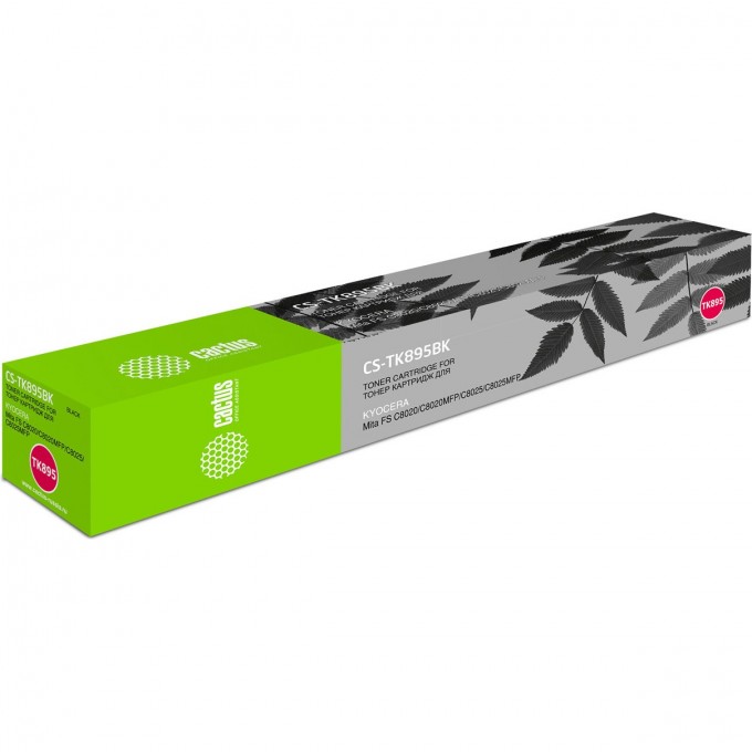 Лазерный картридж CACTUS (TK-895K) для Kyocera Mita FS C8020, C8020 MFP, C8025, C8520, C8520 MFP, C8525, C8525 MFP, черный, 12 000 стр. CS-TK895BK Лазерный картридж CACTUS (TK-895K) для Kyocera Mita FS C8020, C8020 MFP, C8025, C8520, C8520 MFP, C8525, C8525 MFP, черный, 12 000 стр. CS-TK895BK
