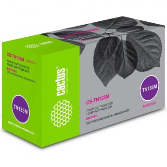 Лазерный картридж CACTUS CS-TN135M (TN-135M) для принтеров Brother 4040cn, HL 4050cdn, HL 4070cdw, DCP 9040cn, DCP 9042cdn, DCP 9045cdn, MFC 9440cn, MFC 9450cdn, MFC 9840cdw, пурпурный, 4000 стр. Лазерный картридж CACTUS CS-TN135M (TN-135M) для принтеров Brother 4040cn, HL 4050cdn, HL 4070cdw, DCP 9040cn, DCP 9042cdn, DCP 9045cdn, MFC 9440cn, MFC 9450cdn, MFC 9840cdw, пурпурный, 4000 стр.