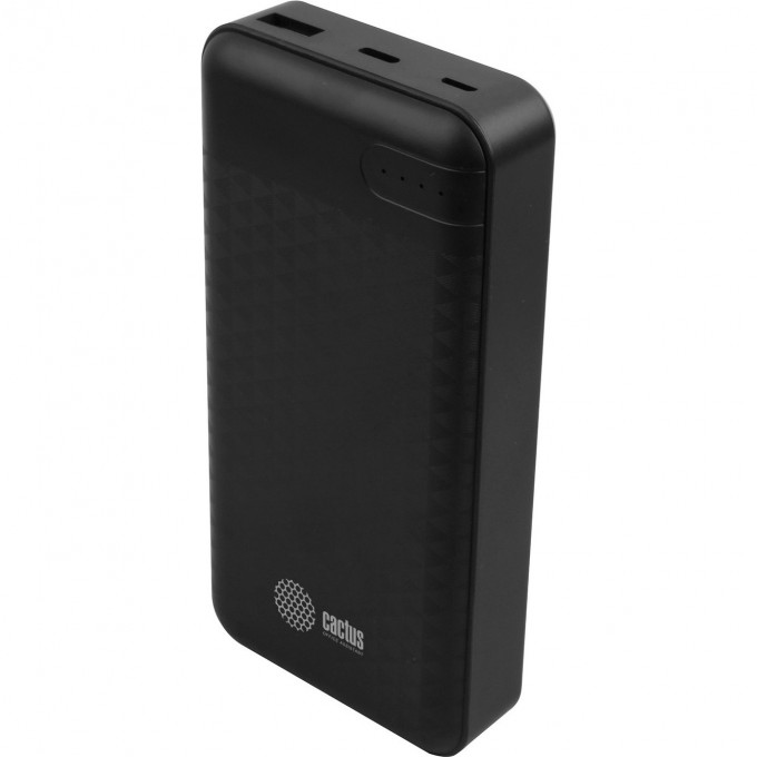 Мобильный аккумулятор CACTUS 20000mAh 2.1A 1xUSB черный CS-PBFSET-20000 Мобильный аккумулятор CACTUS 20000mAh 2.1A 1xUSB черный CS-PBFSET-20000
