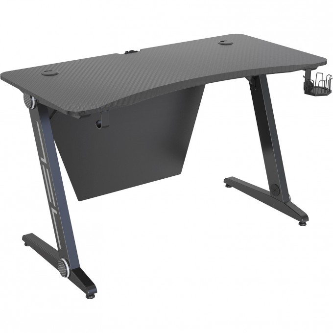 Стол игровой CACTUS черный CS-GTZ-BKSL-CARBON Стол игровой CACTUS черный CS-GTZ-BKSL-CARBON