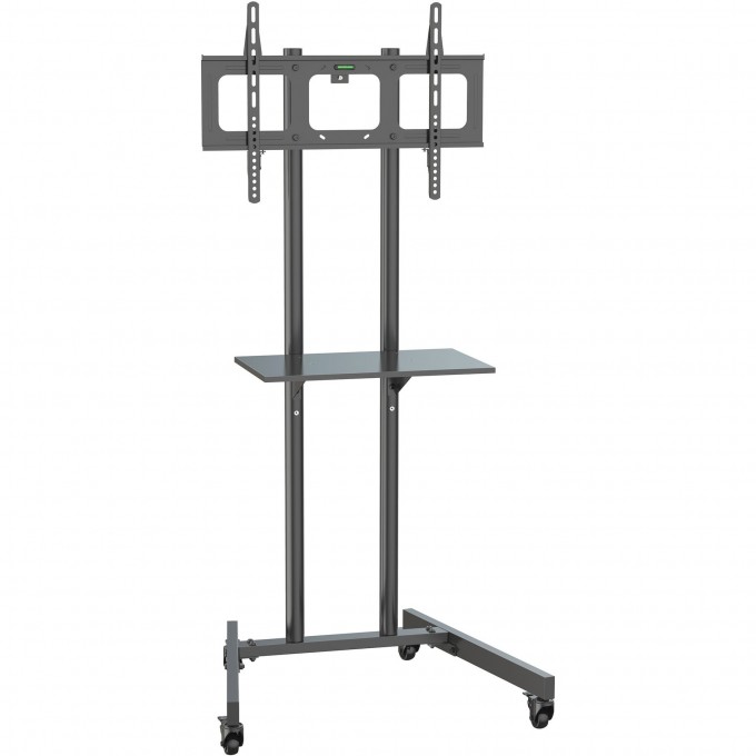 Стойка для телевизора CACTUS черный, 37"-70" напольный, мобильный (макс. 68 кг) CS-ST04 Стойка для телевизора CACTUS черный, 37"-70" напольный, мобильный (макс. 68 кг) CS-ST04